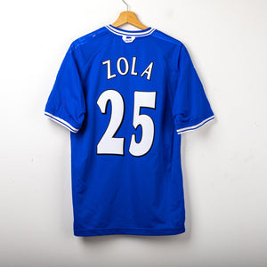 Maglia Home Chelsea Umbro Zola 25 1999/2000 L