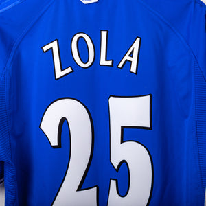 Maglia Home Chelsea Umbro Zola 25 1999/2000 L
