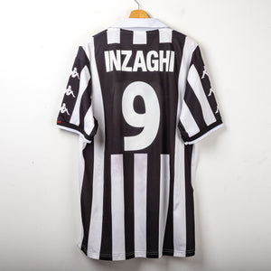Maglia Home Juventus Kappa Inzaghi 9 1999/2000 XL