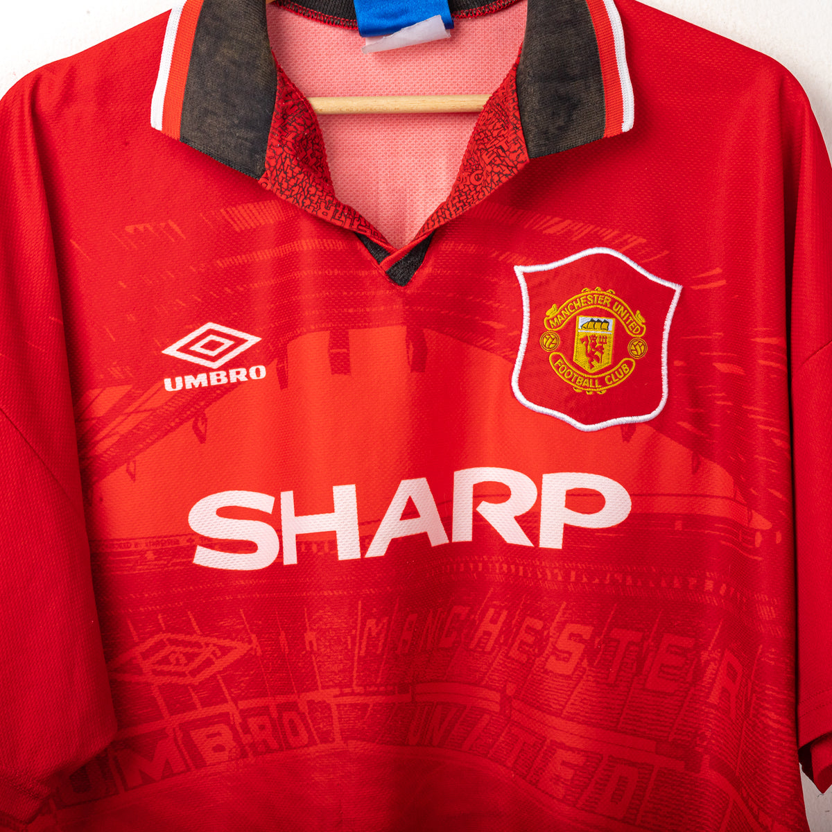 Maglia Home Manchester United Umbro Cantona 7 1994/1995 XL