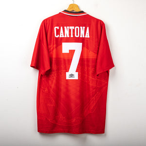 Maglia Home Manchester United Umbro Cantona 7 1994/1995 XL