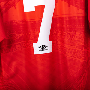 Maglia Home Manchester United Umbro Cantona 7 1994/1995 XL