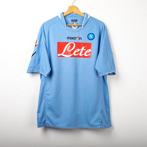 Maglia Home Napoli Macron Lavezzi 7 2009/2010 XL