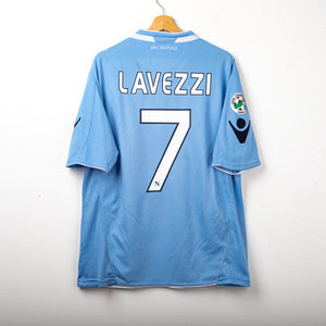 Maglia Home Napoli Macron Lavezzi 7 2009/2010 XL