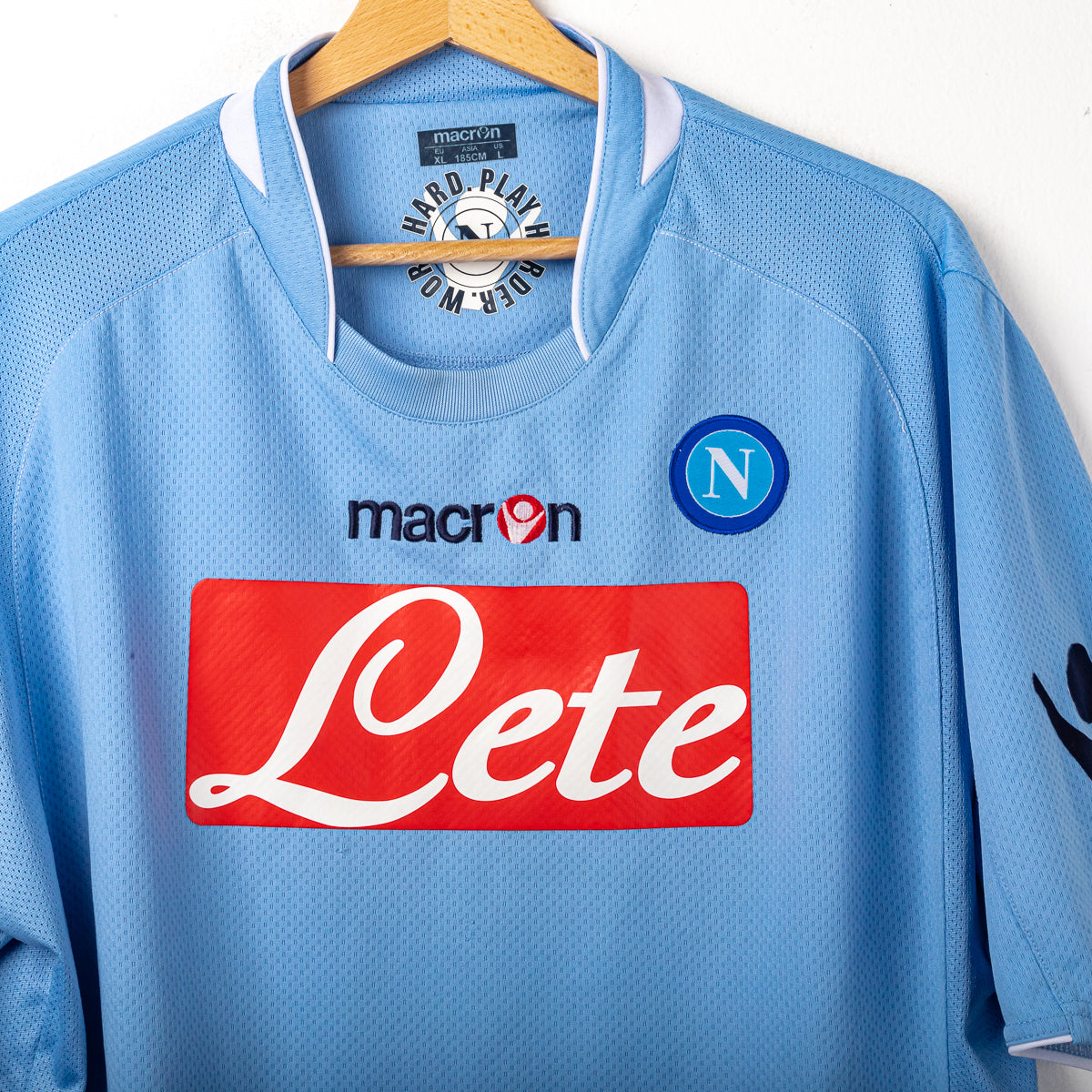 Maglia Home Napoli Macron Lavezzi 7 2009/2010 XL