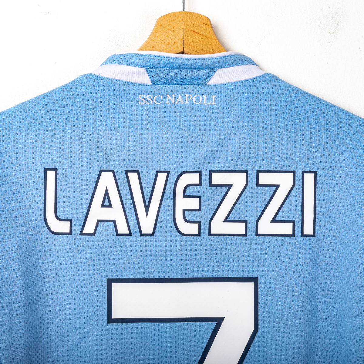 Maglia Home Napoli Macron Lavezzi 7 2009/2010 XL