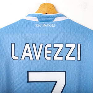 Maglia Home Napoli Macron Lavezzi 7 2009/2010 XL