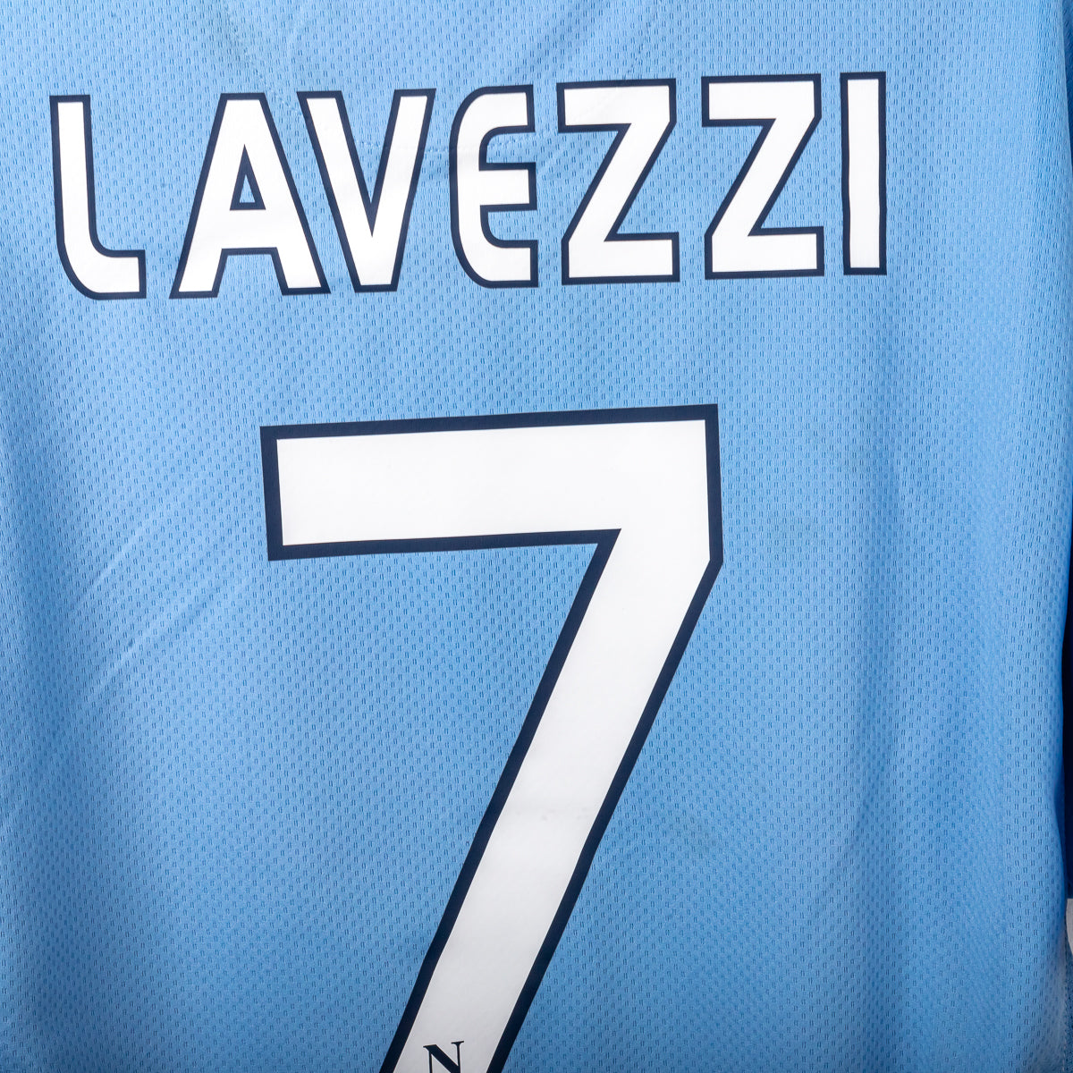 Maglia Home Napoli Macron Lavezzi 7 2009/2010 XL
