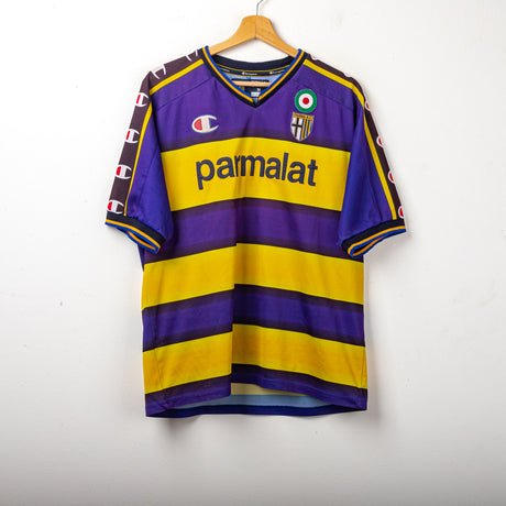 Maglia Home Parma Champion Adriano 9 2002/2003 M