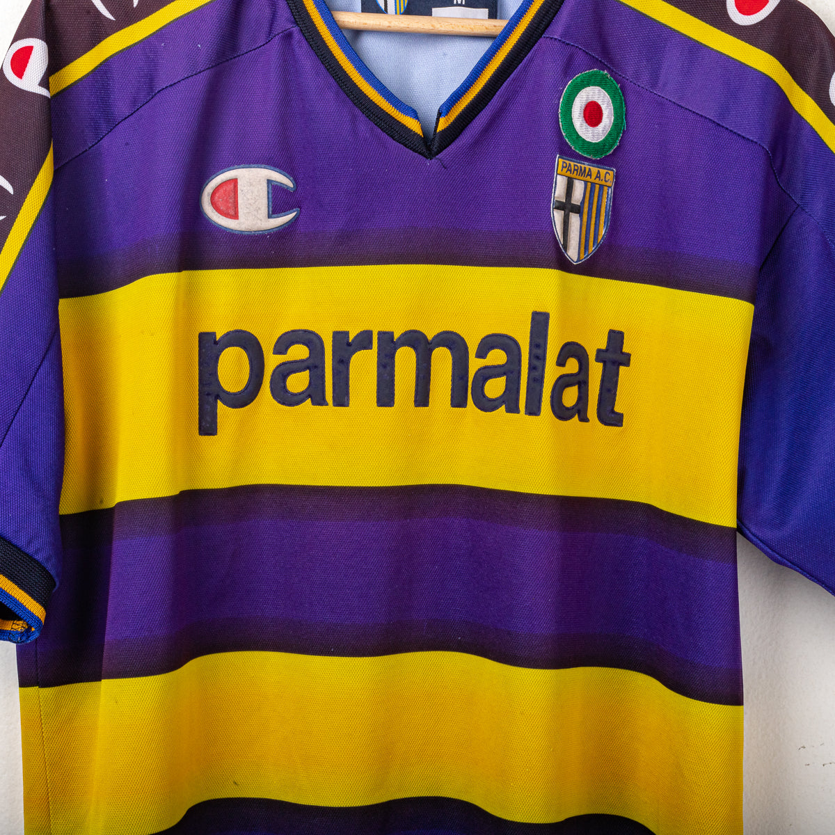 Maglia Home Parma Champion Adriano 9 2002/2003 M