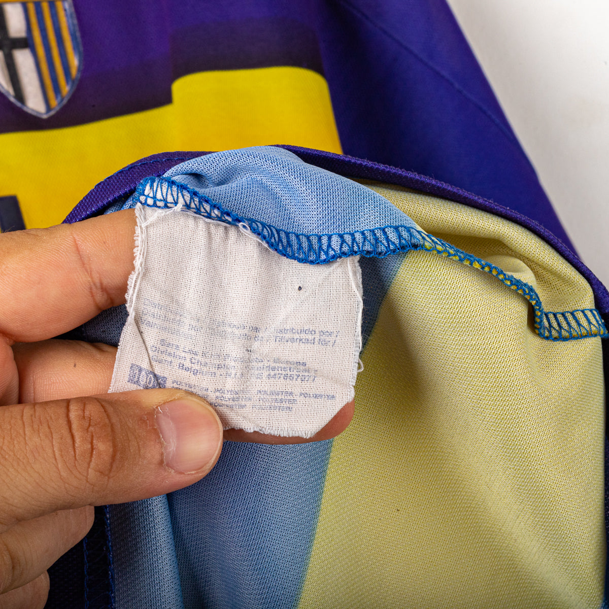 Maglia Home Parma Champion Adriano 9 2002/2003 M