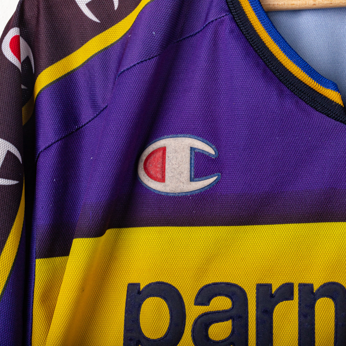 Maglia Home Parma Champion Adriano 9 2002/2003 M