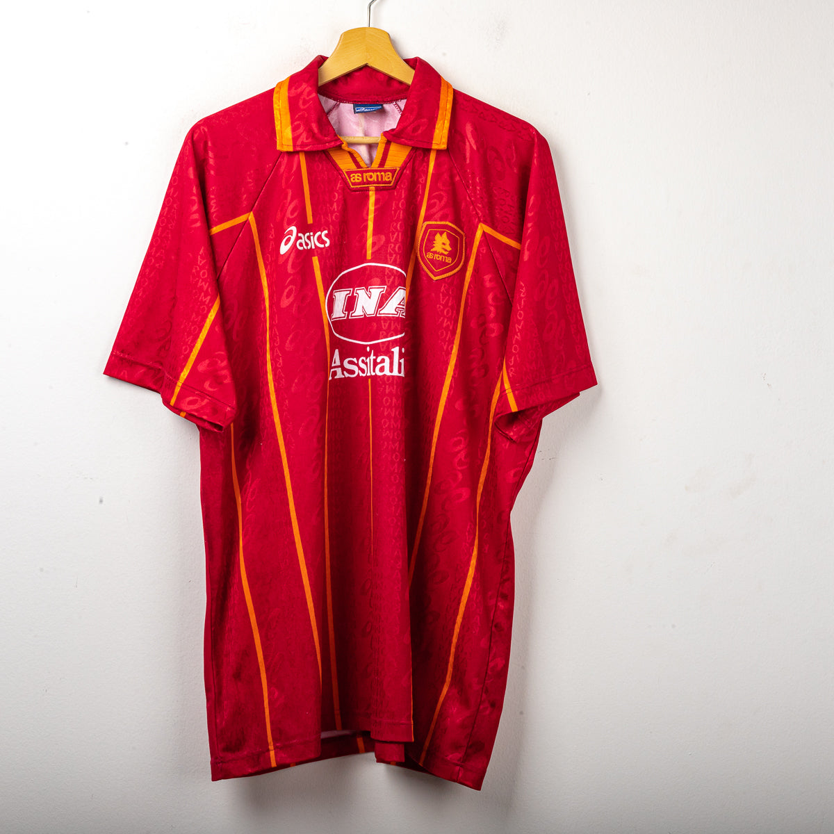 Maglia Home Roma Asics Totti 17 1996/1997 XL