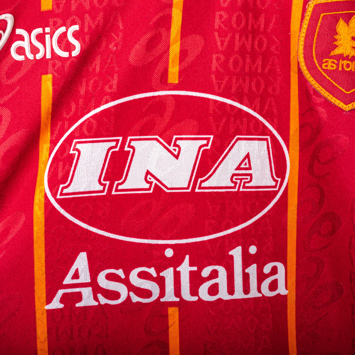 Maglia Home Roma Asics Totti 17 1996/1997 XL