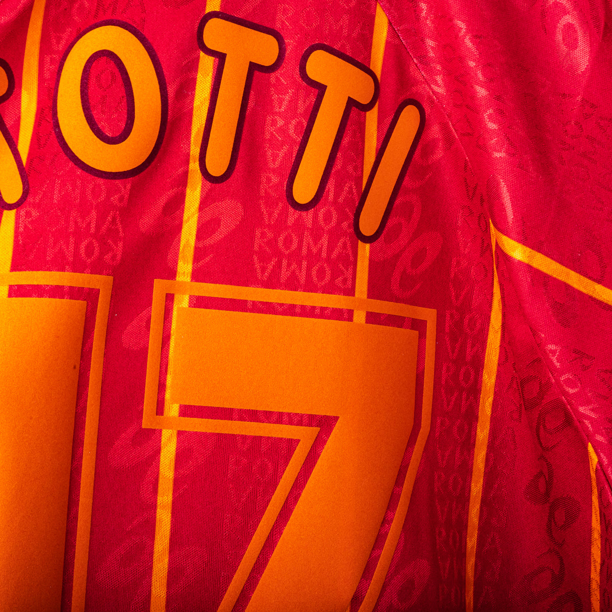 Maglia Home Roma Asics Totti 17 1996/1997 XL