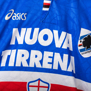 Maglia Home Sampdoria Asics Seedorf n17 1995/1996