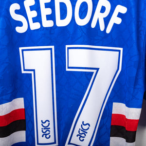 Maglia Home Sampdoria Asics Seedorf n17 1995/1996