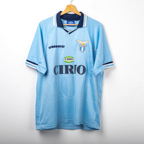 Maglia Home Lazio Umbro Mancini 10 1997/1998 L