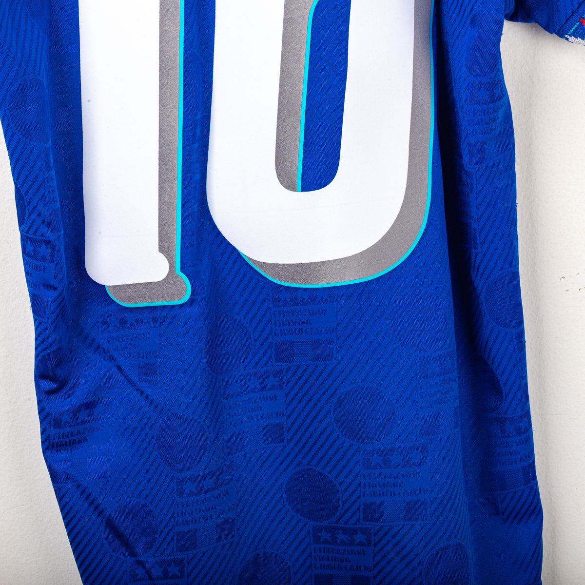 Maglia Home Italia Diadora Baggio 10 Mondiali USA 1994 S
