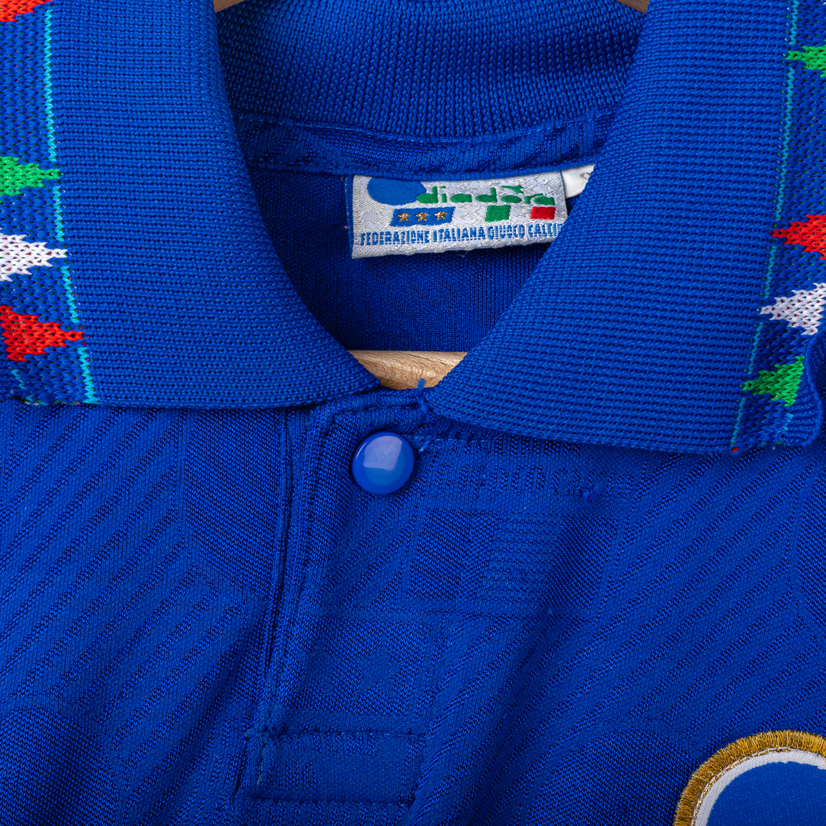 Maglia Home Italia Diadora Baggio 10 Mondiali USA 1994 S