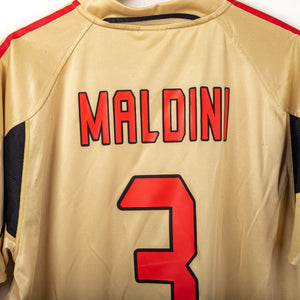 Maglia Third Milan Adidas Maldini 3 2004/2005 L