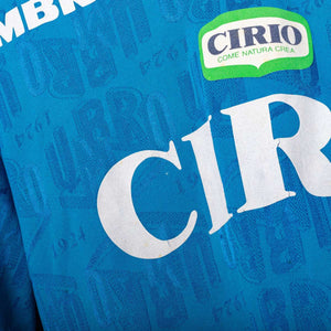 1996/1997 SS Lazio Training Long Sleeve Umbro Shirt