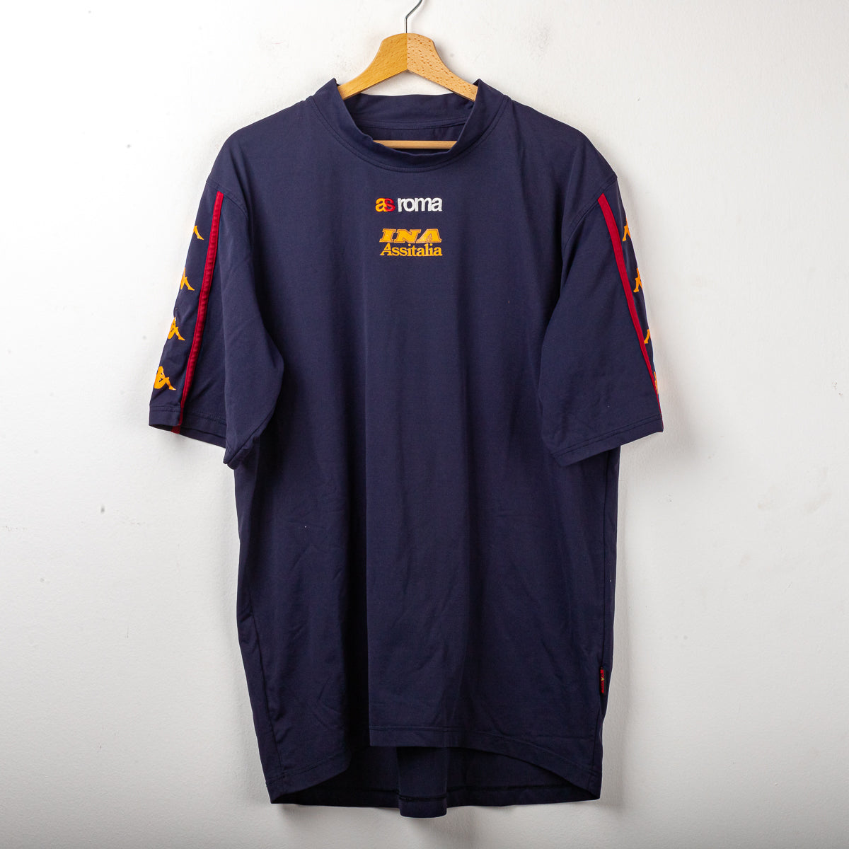 T-shirt Roma Kappa INA Assitalia 2002/2003 XL