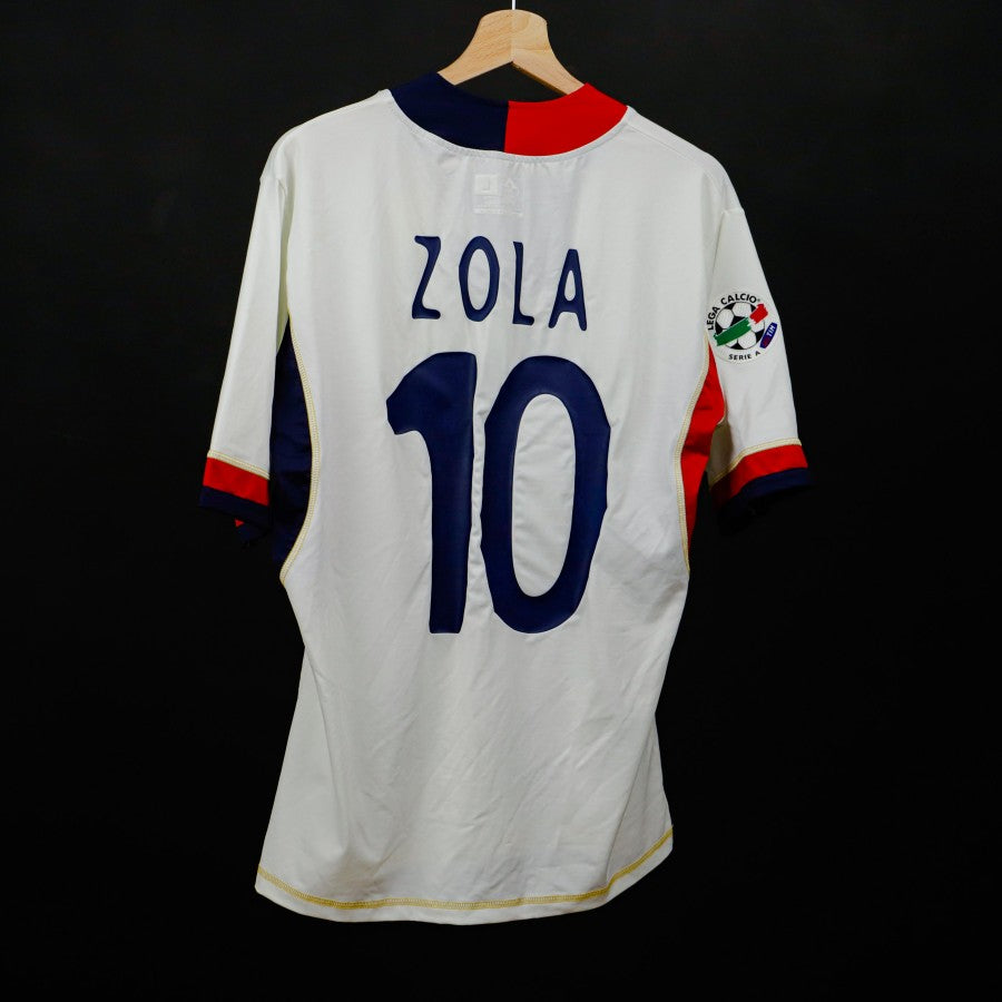 maglia away cagliari a-line zola 10 2004/2005