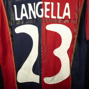 maglia home cagliari a-line langella 23 2004/2005 by A-LINE - Home (3)