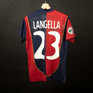 maglia home cagliari a-line langella 23 2004/2005 by A-LINE - Home