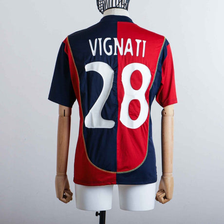 MAGLIA HOME CAGLIARI A-LINE VIGNATI N28 2004/2005 by A-LINE - Home