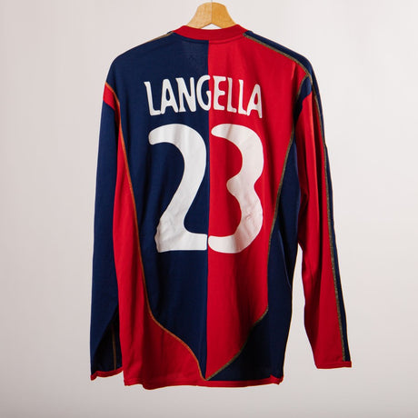 maglia home cagliari langella ml 2003/2004 by A-LINE - Home