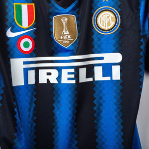 Maglia Home Inter Nike J. Zanetti 4 2010/2011