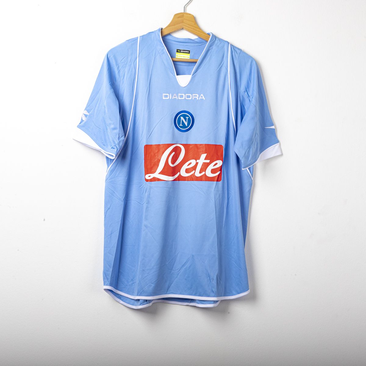 Maglia Home Ssc Napoli Diadora Lavezzi n7 2007/2008
