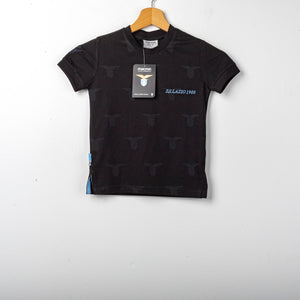 T-shirt Lazio Nera Macron Bambino 2020