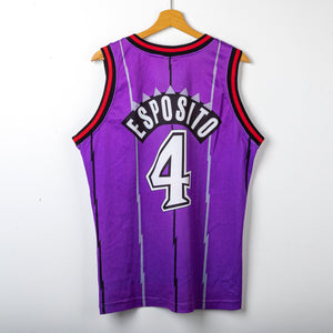 Canotta NBA Toronto Raptors Champion Esposito 4 1995/1996