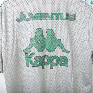 Maglia Allenamento Bianca Juventus Kappa Upim 1990/1991