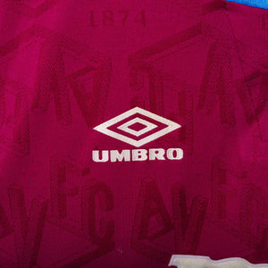 Maglia Home Aston Villa Umbro Mita Copiers 1992/1993