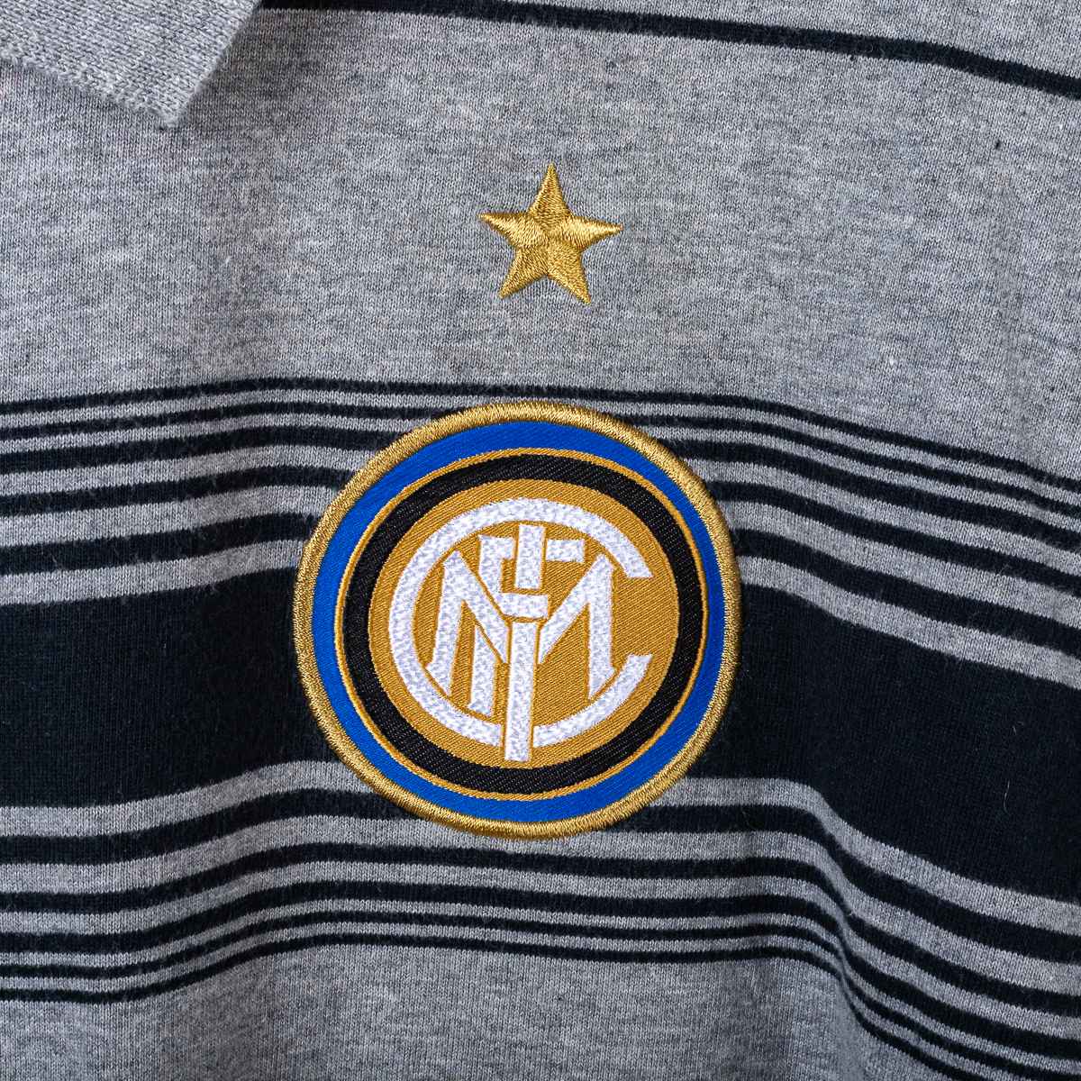 Nike Inter 2009/2010 Grey Polo Shirt