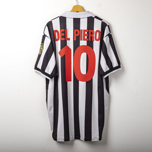 Maglia Home Fc Juventus Kappa Del Piero n10 1998/1999