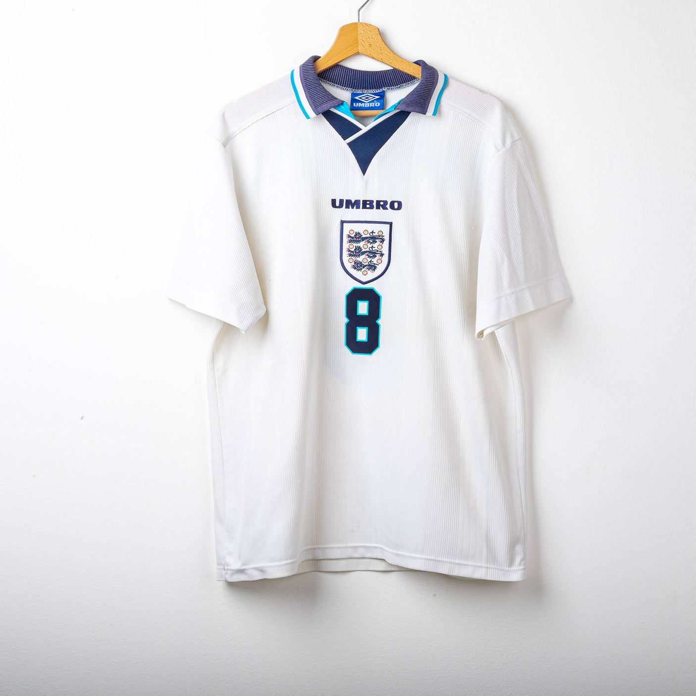 Maglia Away Inghilterra Umbro Gascoigne 8 1996