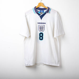 Maglia Away Inghilterra Umbro Gascoigne 8 1996