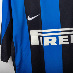 maglia home fc inter nike Zanetti n4 2006/2007