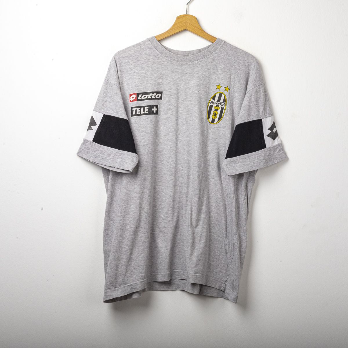 T-shirt Training Juventus Grigia Lotto Tele+ 2000/2001