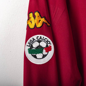 Maglia Home As Roma Kappa Totti n10 ml 2000/2001