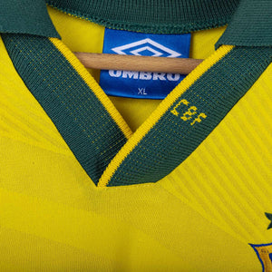 Maglia Home Umbro Brasile Romario n11 1994 Mondiale