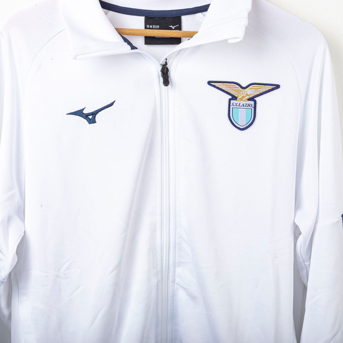 Tuta Travel Ss Lazio Bianca Mizuno 2025/2026