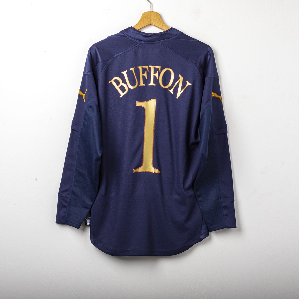 maglia away italia puma buffon n1 con cartellino 2004
