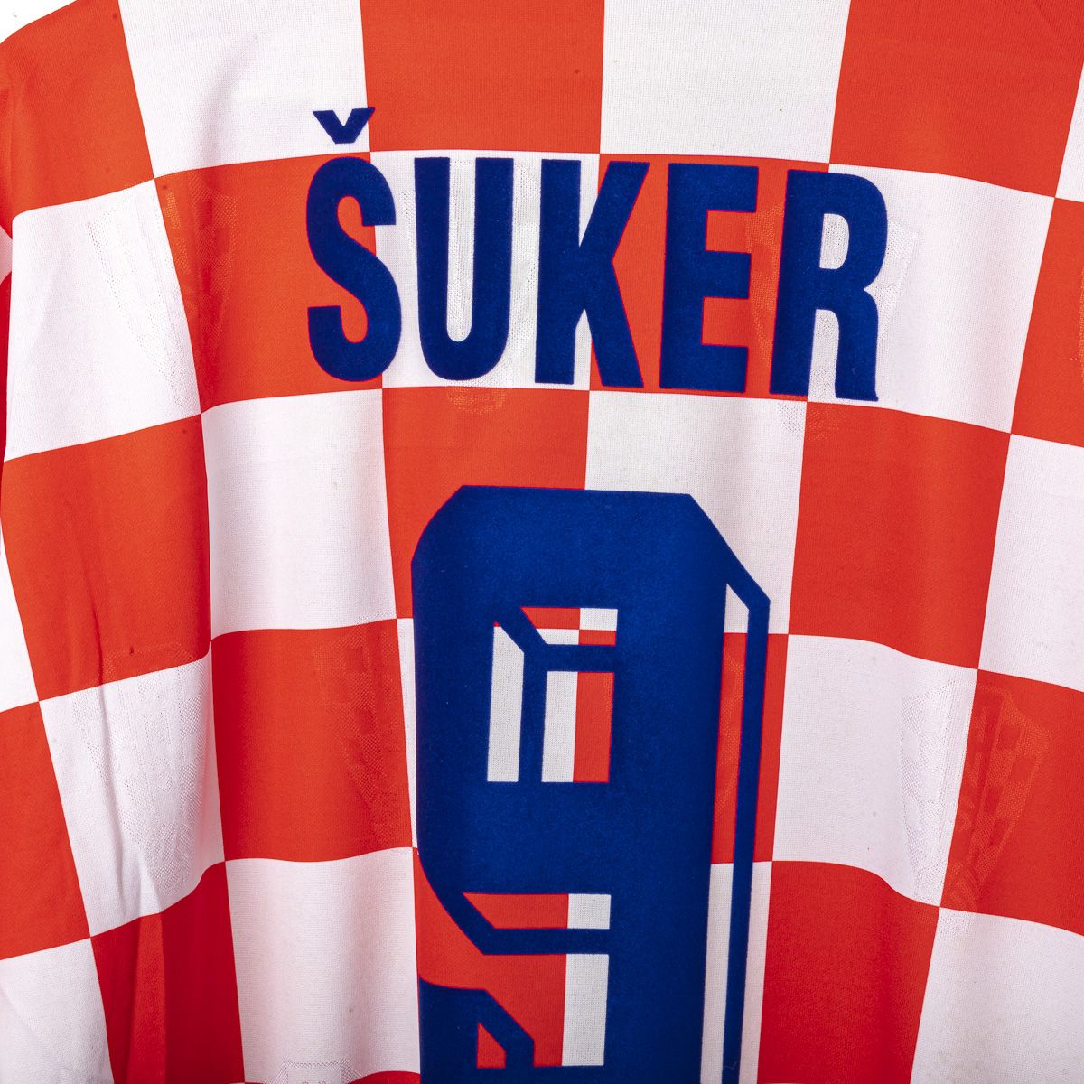 maglia home croazia lotto suker n9 1996