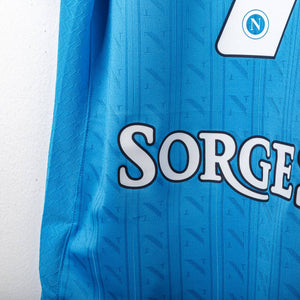 Maglia Napoli Home EA7 Neres 7 Finale Supercoppa 2025/2026